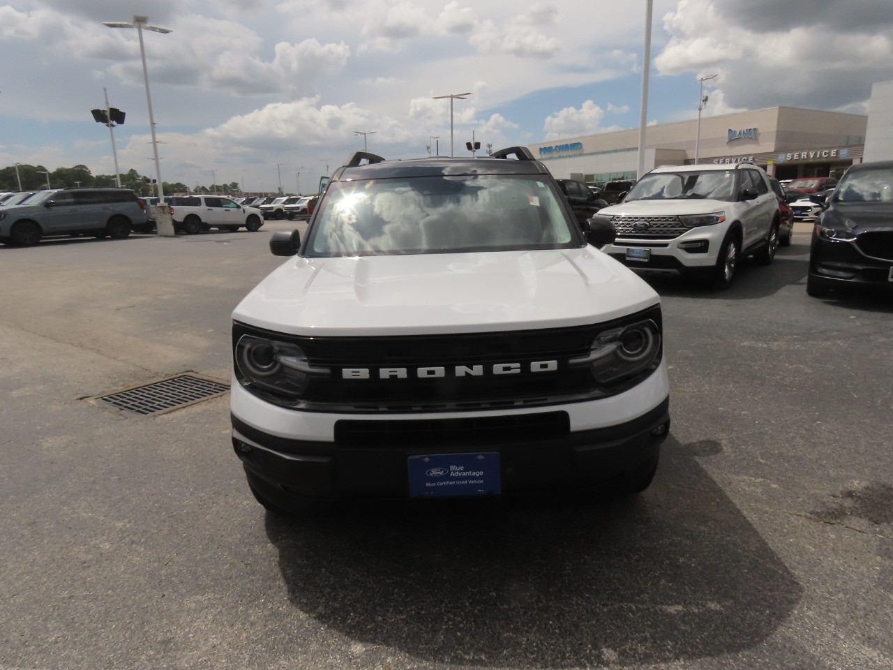 2024 Ford Bronco Sport Outer Banks Oxford White at Planet Ford