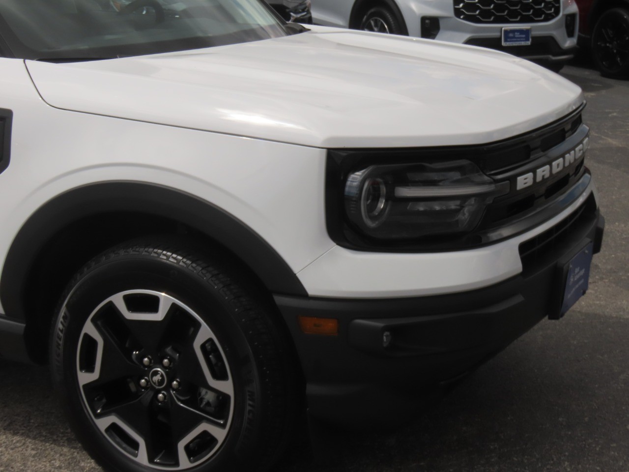 2024 Ford Bronco Sport Outer Banks Oxford White at Planet Ford