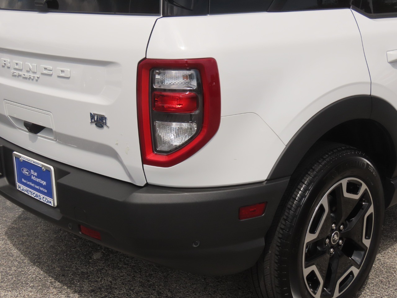2024 Ford Bronco Sport Outer Banks Oxford White at Planet Ford