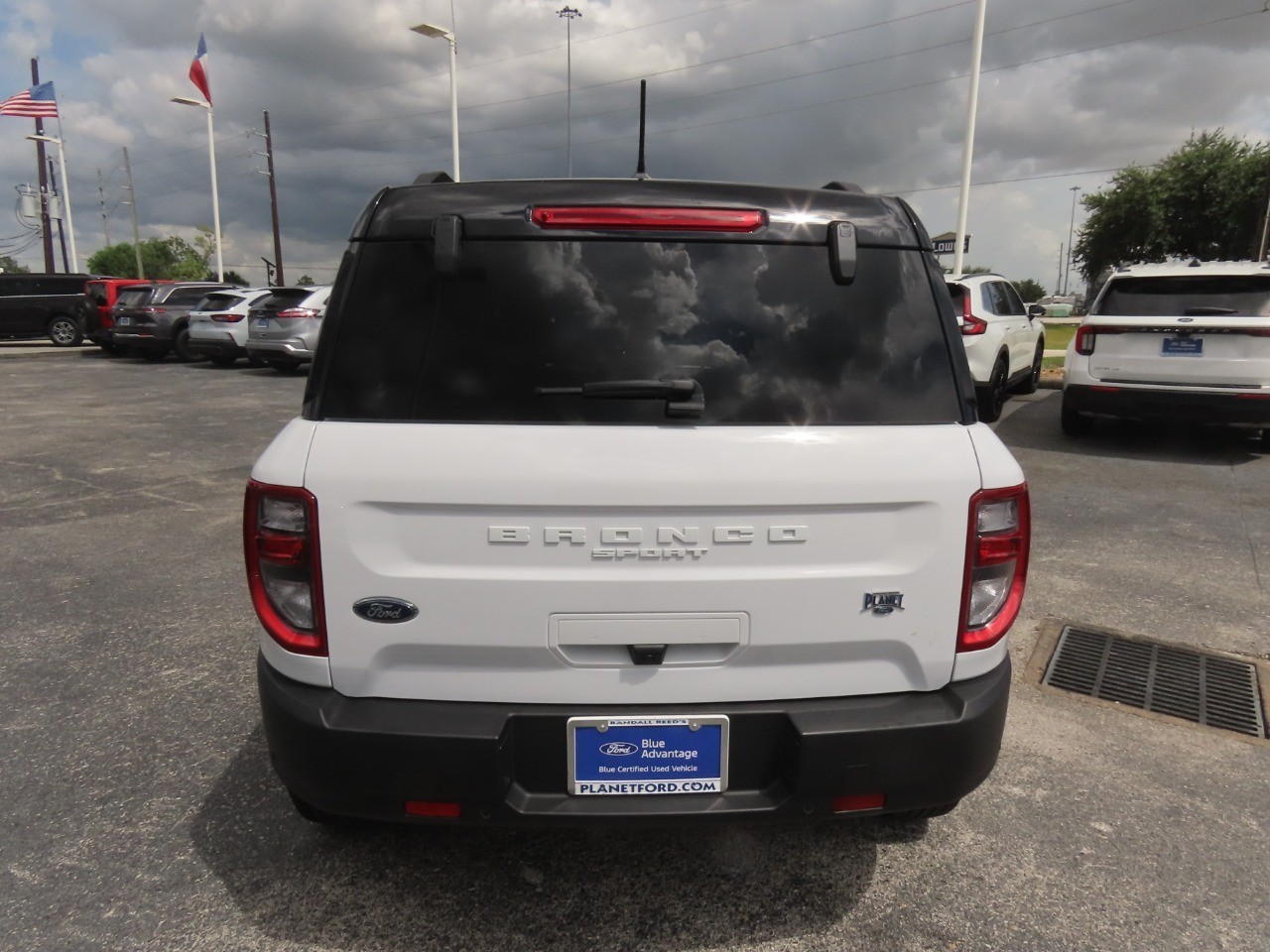 2024 Ford Bronco Sport Outer Banks Oxford White at Planet Ford