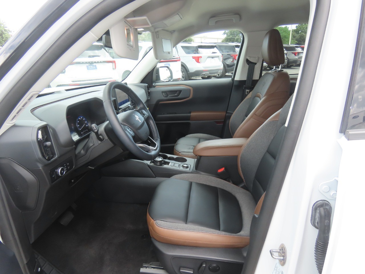 2024 Ford Bronco Sport Outer Banks Oxford White at Planet Ford