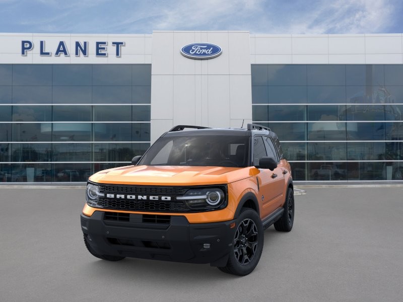 2026 Ford Bronco Sport Outer Banks Orange Fury Metallic Tri-Coat at Planet Ford