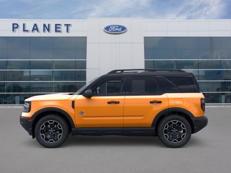2026 Ford Bronco Sport Outer Banks Orange Fury Metallic Tri-Coat at Planet Ford