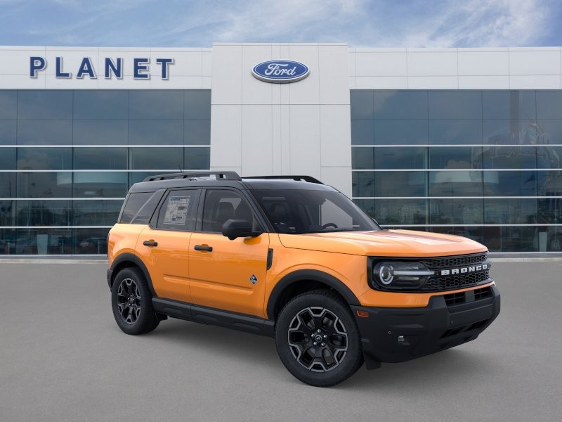 2026 Ford Bronco Sport Outer Banks Orange Fury Metallic Tri-Coat at Planet Ford