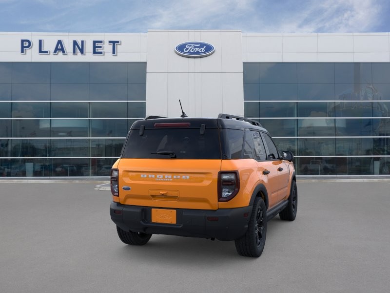 2026 Ford Bronco Sport Outer Banks Orange Fury Metallic Tri-Coat at Planet Ford