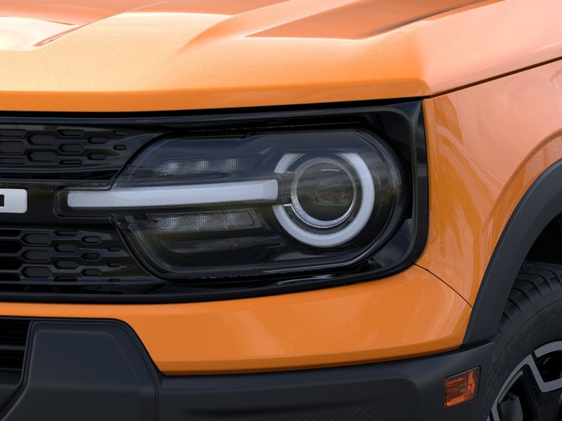 2026 Ford Bronco Sport Outer Banks Orange Fury Metallic Tri-Coat at Planet Ford