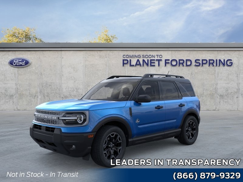 2026 Ford Bronco Sport Outer Banks Velocity Blue Metallic at Planet Ford