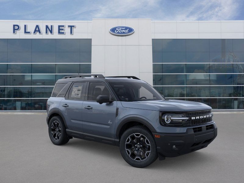 2025 Ford Bronco Sport Outer Banks Azure Gray Metallic Tri-Coat at Planet Ford