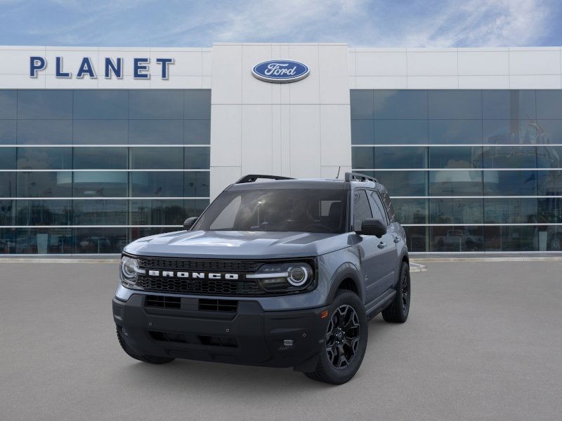 2025 Ford Bronco Sport Outer Banks Azure Gray Metallic Tri-Coat at Planet Ford