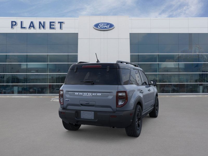 2025 Ford Bronco Sport Outer Banks Azure Gray Metallic Tri-Coat at Planet Ford