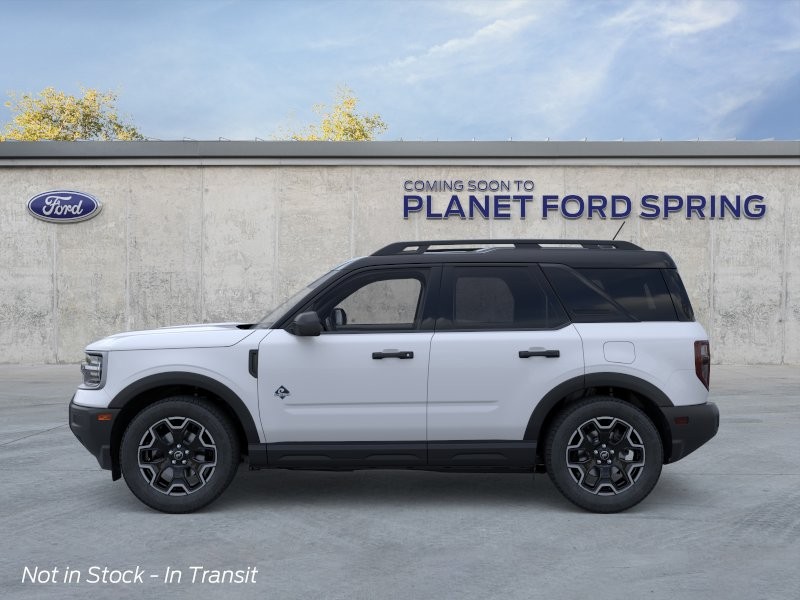 2026 Ford Bronco Sport Outer Banks Space White Metallic at Planet Ford