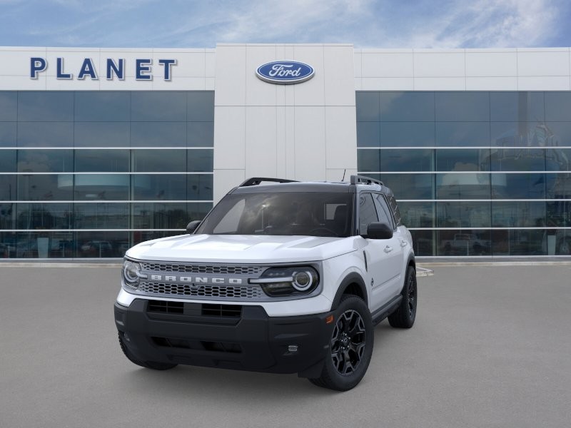 2025 Ford Bronco Sport Outer Banks Oxford White at Planet Ford