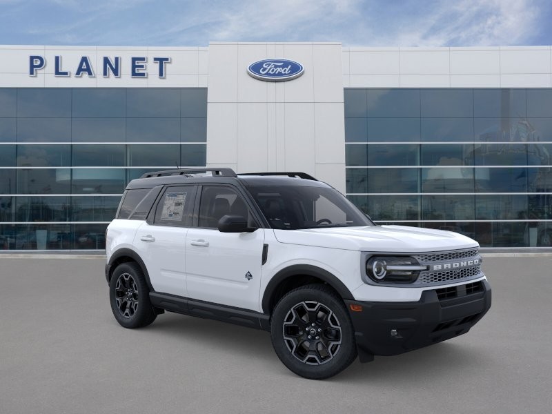2025 Ford Bronco Sport Outer Banks Oxford White at Planet Ford