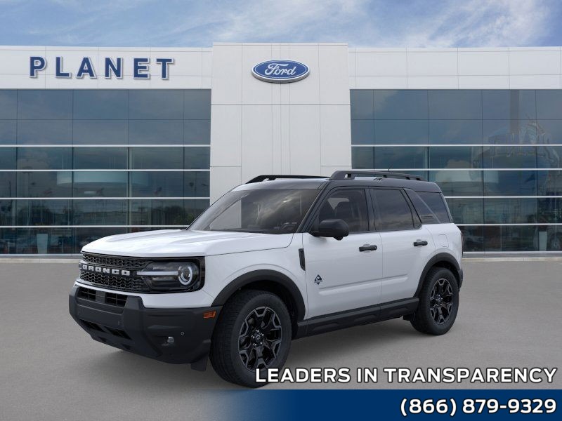 2026 Ford Bronco Sport Outer Banks Oxford White at Planet Ford