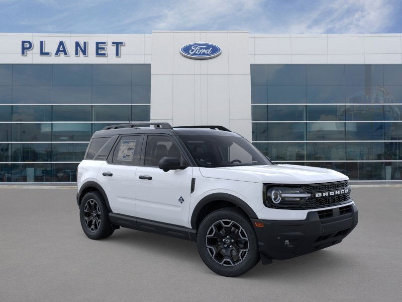 2026 Ford Bronco Sport Outer Banks Oxford White at Planet Ford