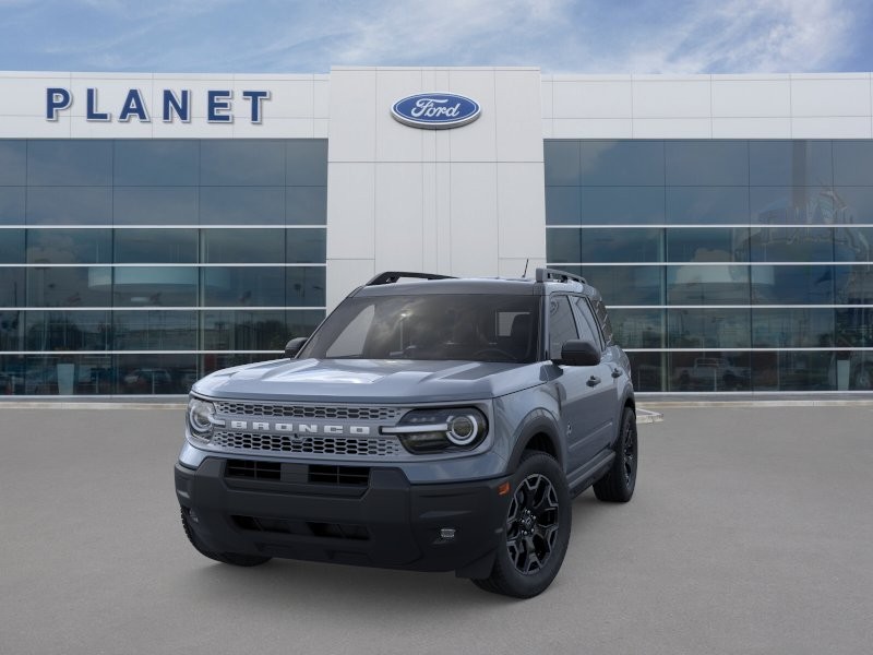 2026 Ford Bronco Sport Outer Banks Azure Gray Metallic Tri-Coat at Planet Ford