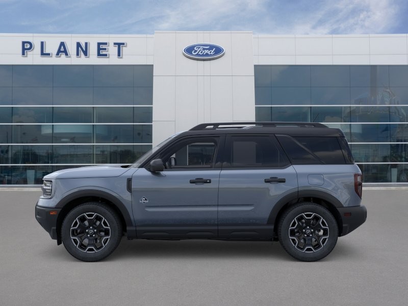 2026 Ford Bronco Sport Outer Banks Azure Gray Metallic Tri-Coat at Planet Ford