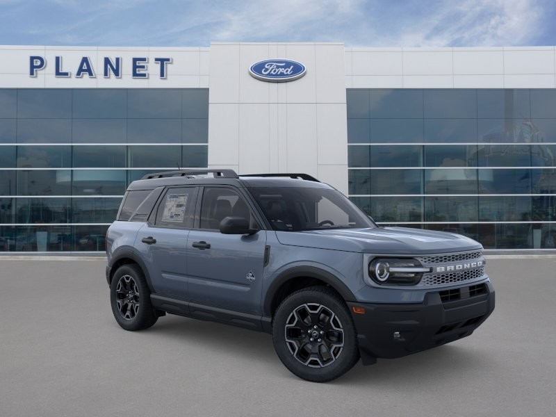 2026 Ford Bronco Sport Outer Banks Azure Gray Metallic Tri-Coat at Planet Ford