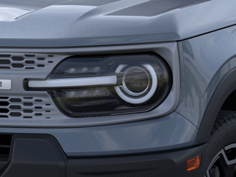2026 Ford Bronco Sport Outer Banks Azure Gray Metallic Tri-Coat at Planet Ford