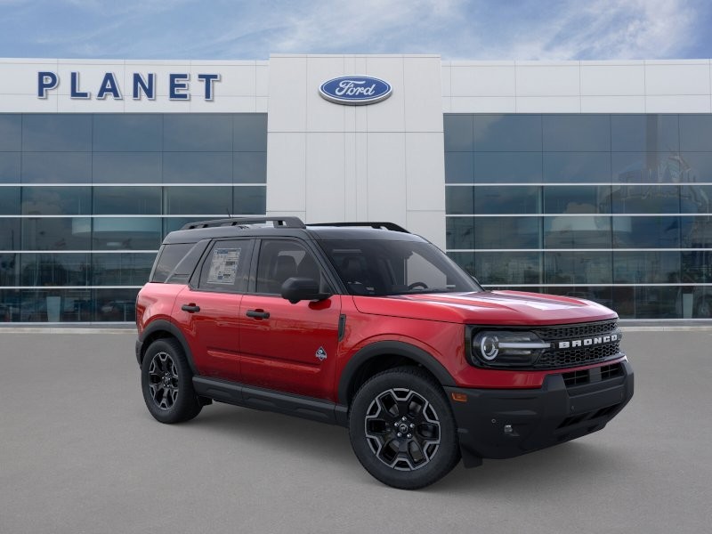 2026 Ford Bronco Sport Outer Banks Ruby Red Metallic Tinted Clearcoat at Planet Ford
