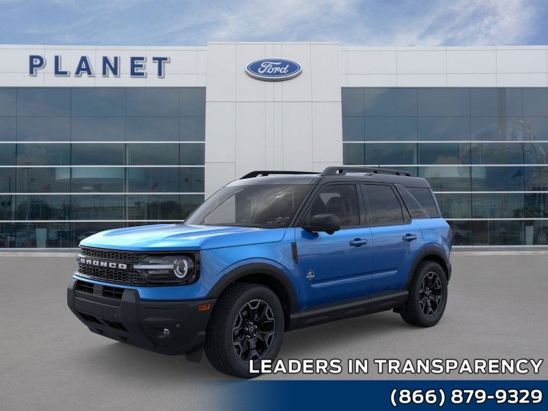 2025 Ford Bronco Sport Outer Banks Velocity Blue Metallic at Planet Ford