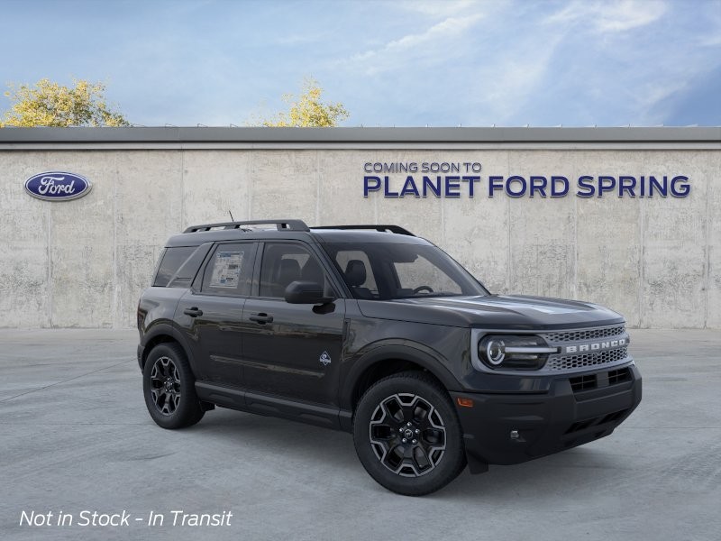 2026 Ford Bronco Sport Outer Banks Shadow Black at Planet Ford