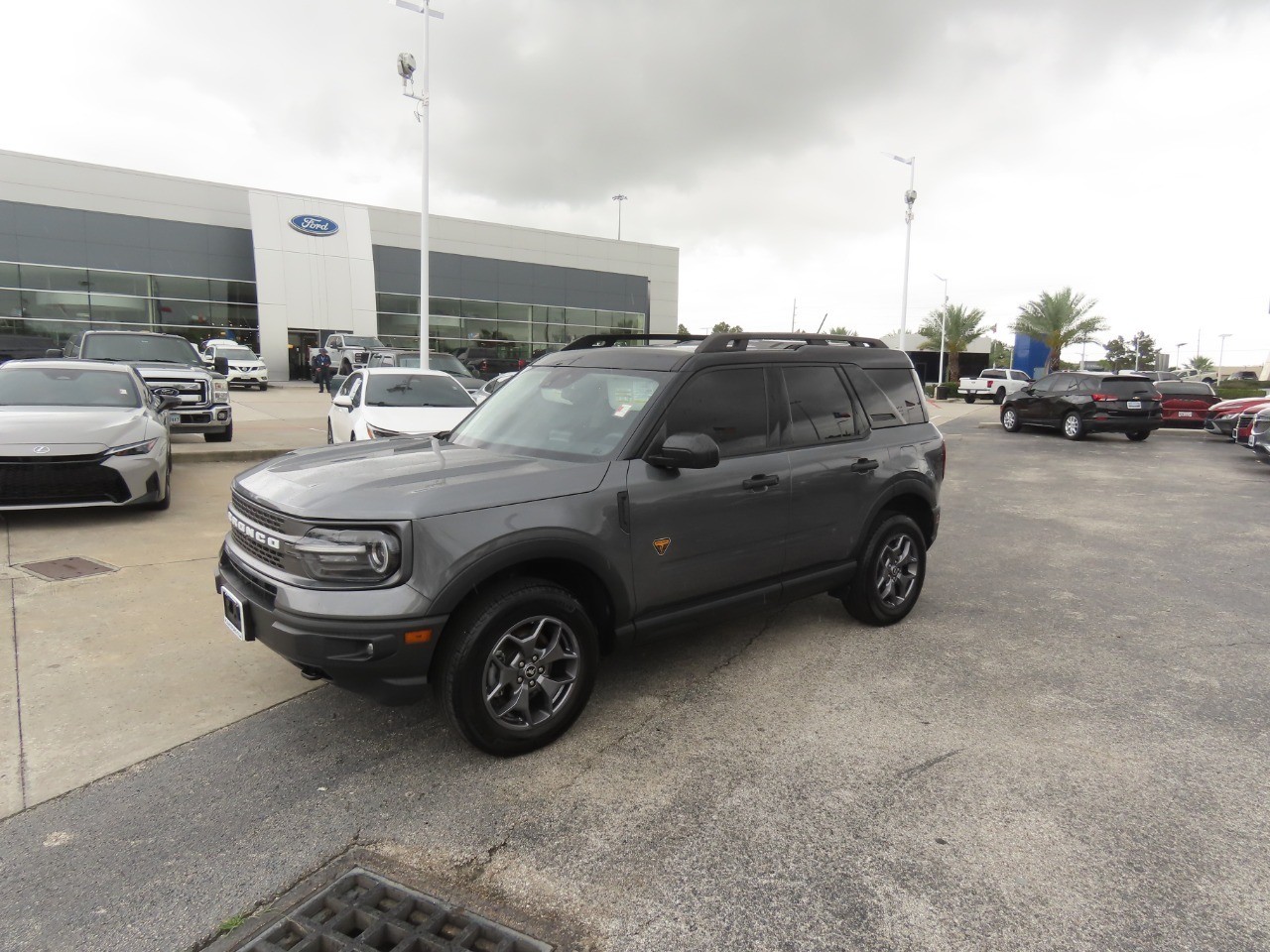 2024 Ford Bronco Sport Badlands Carbonized Gray Metallic at Planet Ford