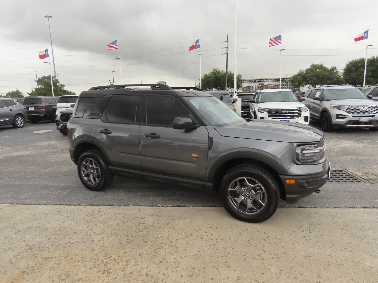 2024 Ford Bronco Sport Badlands Carbonized Gray Metallic at Planet Ford