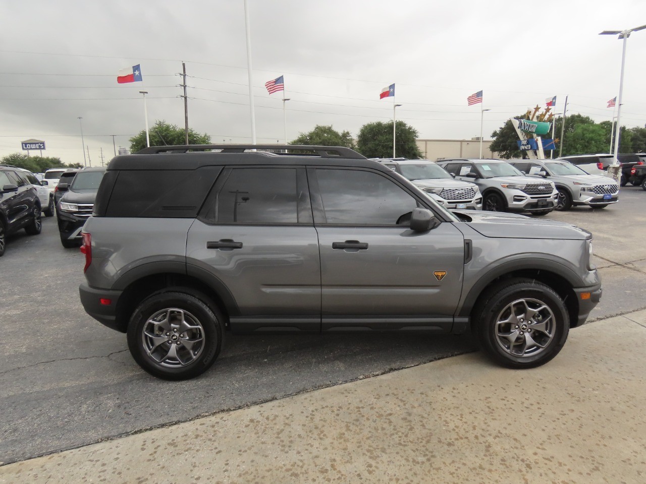 2024 Ford Bronco Sport Badlands Carbonized Gray Metallic at Planet Ford