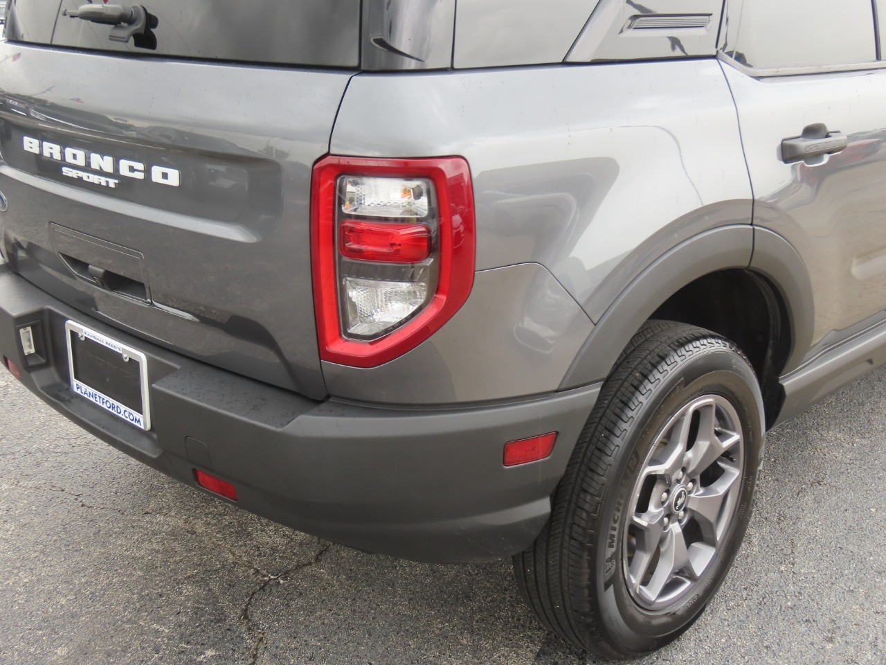 2024 Ford Bronco Sport Badlands Carbonized Gray Metallic at Planet Ford
