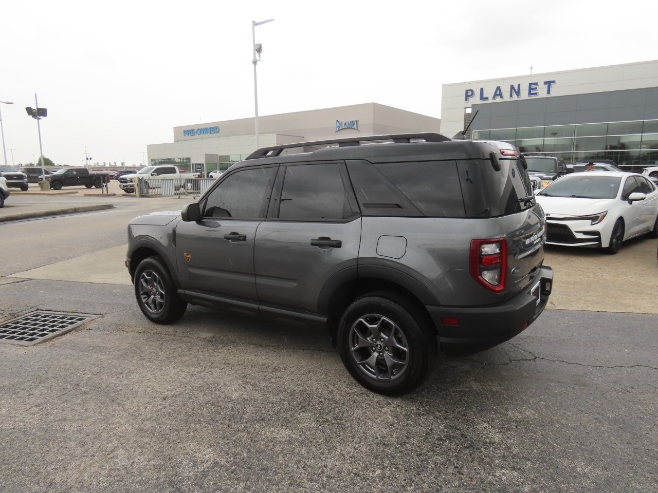 2024 Ford Bronco Sport Badlands Carbonized Gray Metallic at Planet Ford