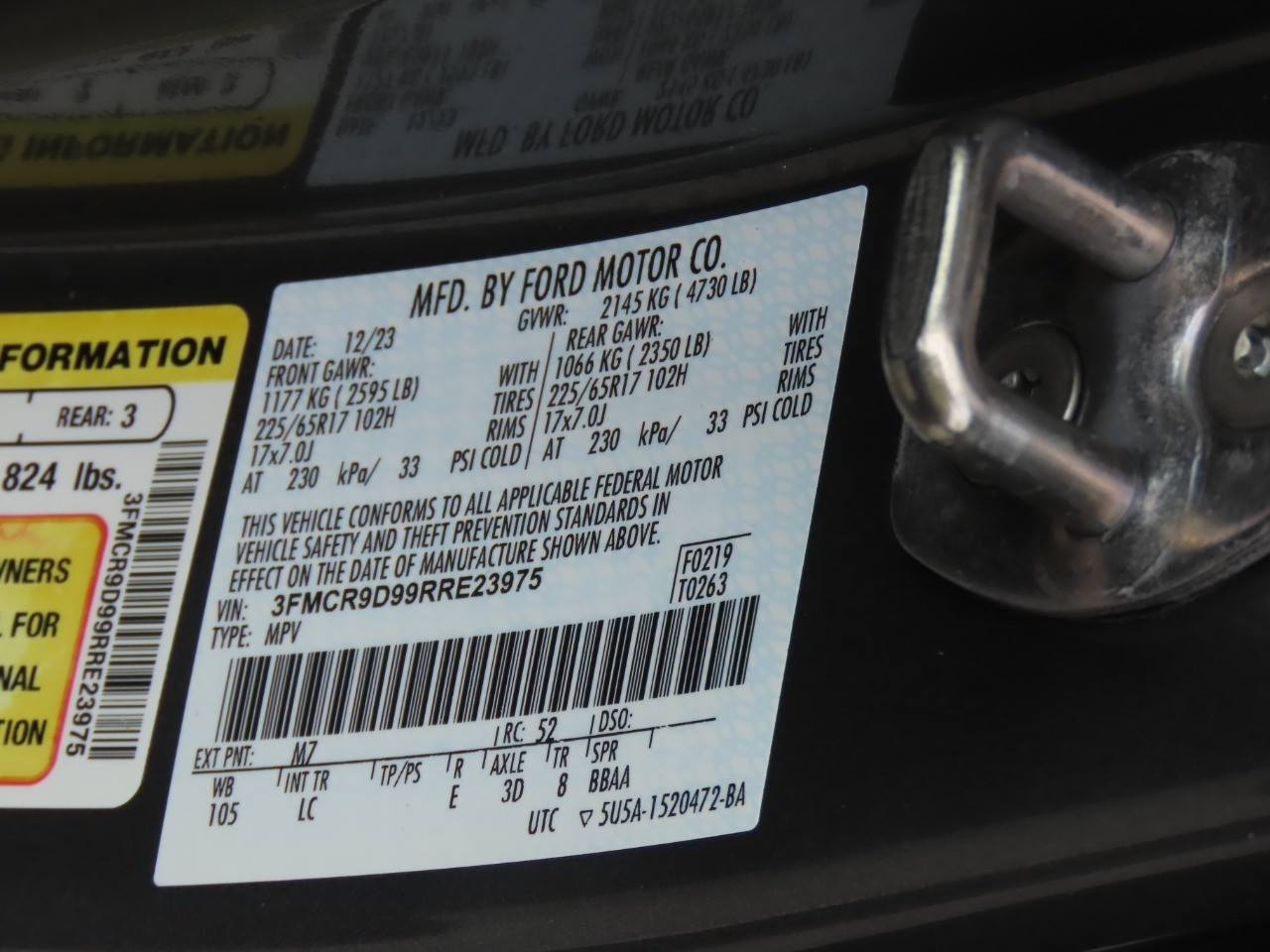 2024 Ford Bronco Sport Badlands Carbonized Gray Metallic at Planet Ford