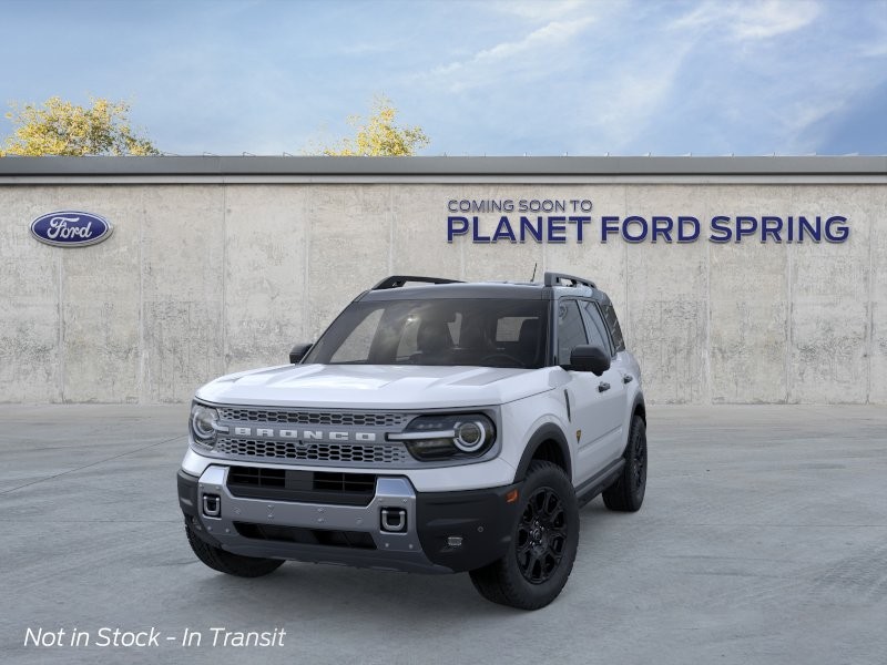 2026 Ford Bronco Sport Badlands Space White Metallic at Planet Ford