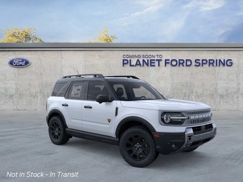 2026 Ford Bronco Sport Badlands Space White Metallic at Planet Ford