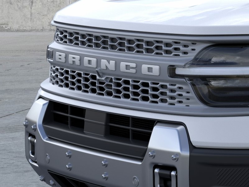 2026 Ford Bronco Sport Badlands Space White Metallic at Planet Ford