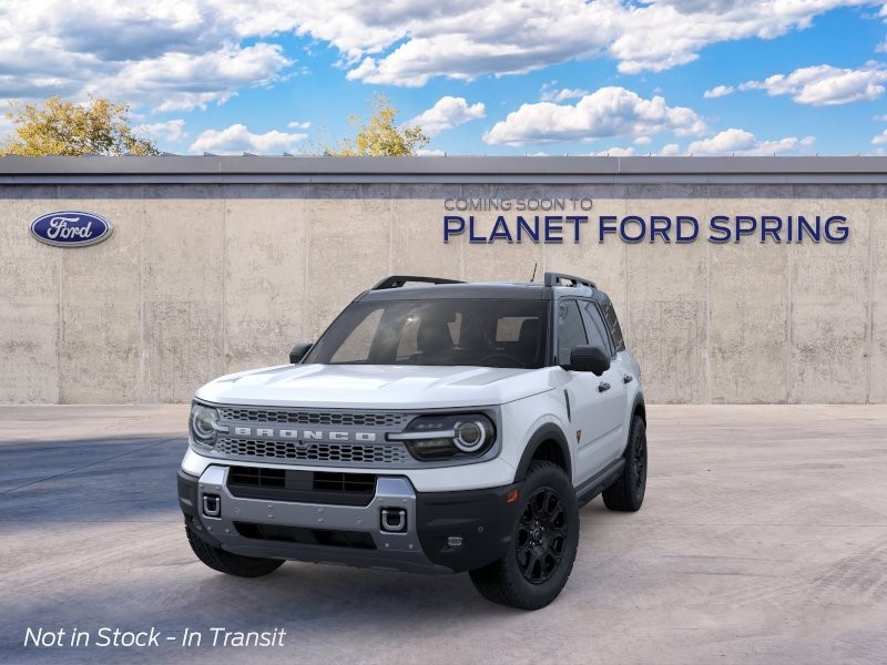 2026 Ford Bronco Sport Badlands Oxford White at Planet Ford
