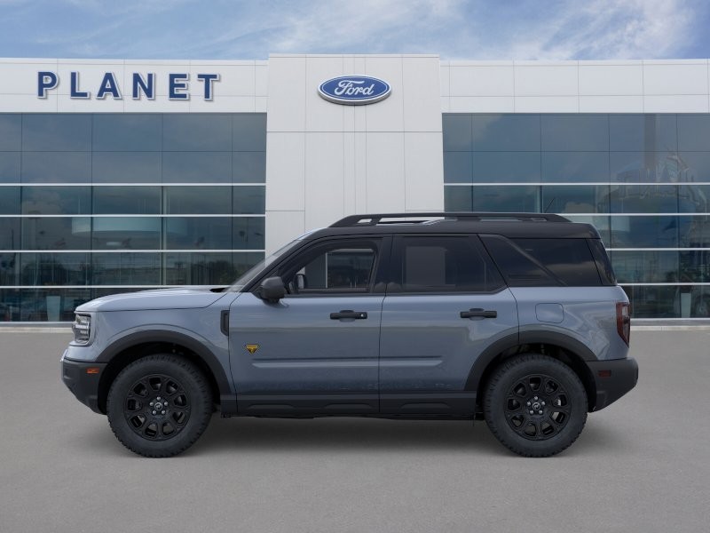 2026 Ford Bronco Sport Badlands Azure Gray Metallic Tri-Coat at Planet Ford