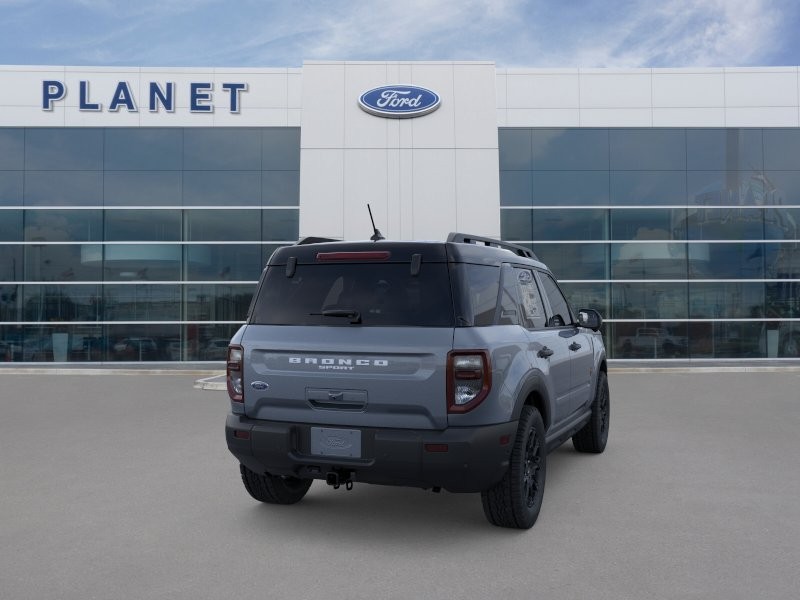 2026 Ford Bronco Sport Badlands Azure Gray Metallic Tri-Coat at Planet Ford