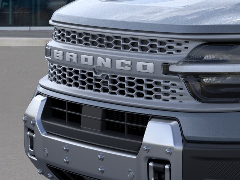 2026 Ford Bronco Sport Badlands Azure Gray Metallic Tri-Coat at Planet Ford