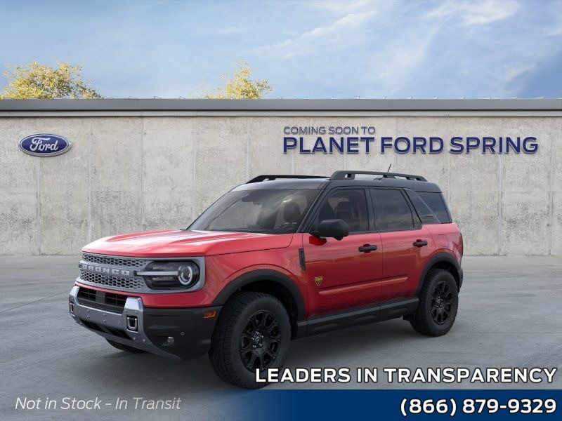 2026 Ford Bronco Sport Badlands Orange Fury Metallic Tri-Coat at Planet Ford