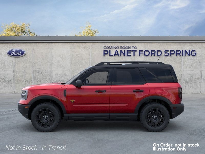 2026 Ford Bronco Sport Badlands Orange Fury Metallic Tri-Coat at Planet Ford