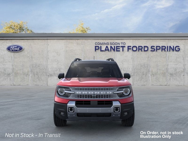2026 Ford Bronco Sport Badlands Orange Fury Metallic Tri-Coat at Planet Ford