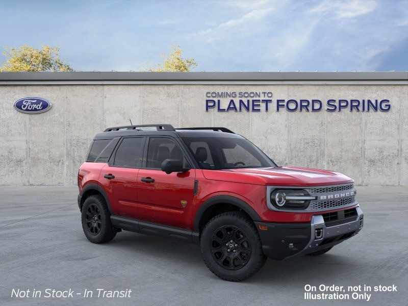 2026 Ford Bronco Sport Badlands Orange Fury Metallic Tri-Coat at Planet Ford