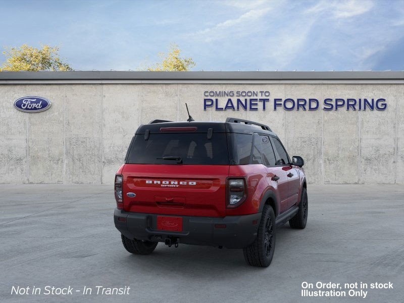 2026 Ford Bronco Sport Badlands Orange Fury Metallic Tri-Coat at Planet Ford