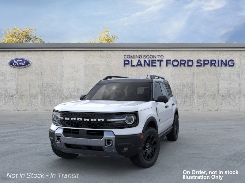 2026 Ford Bronco Sport Badlands Space White Metallic at Planet Ford
