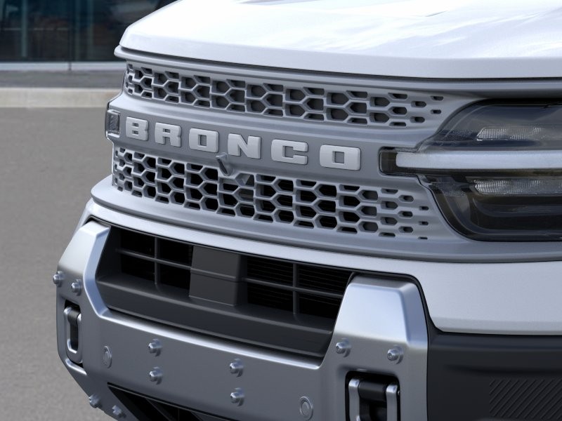 2026 Ford Bronco Sport Badlands Space White Metallic at Planet Ford