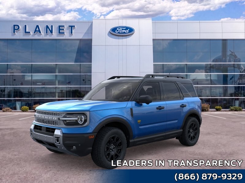 2026 Ford Bronco Sport Badlands Velocity Blue Metallic at Planet Ford