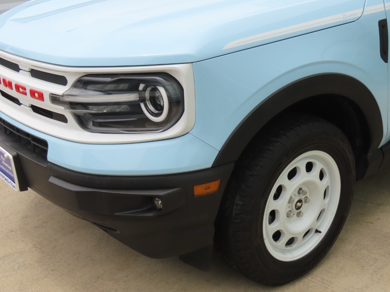 2024 Ford Bronco Sport Heritage Robins Egg Blue at Planet Ford