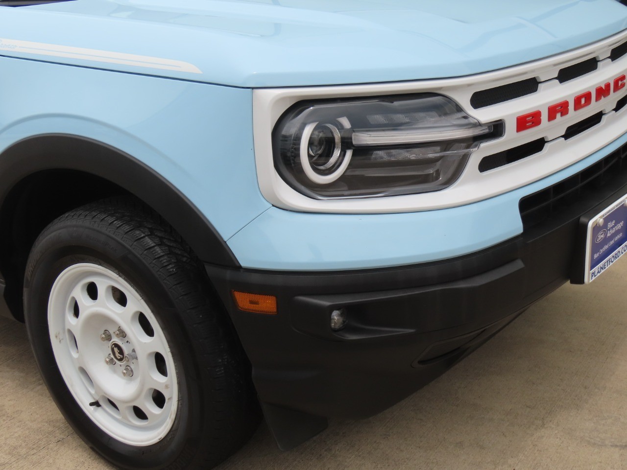 2024 Ford Bronco Sport Heritage Robins Egg Blue at Planet Ford