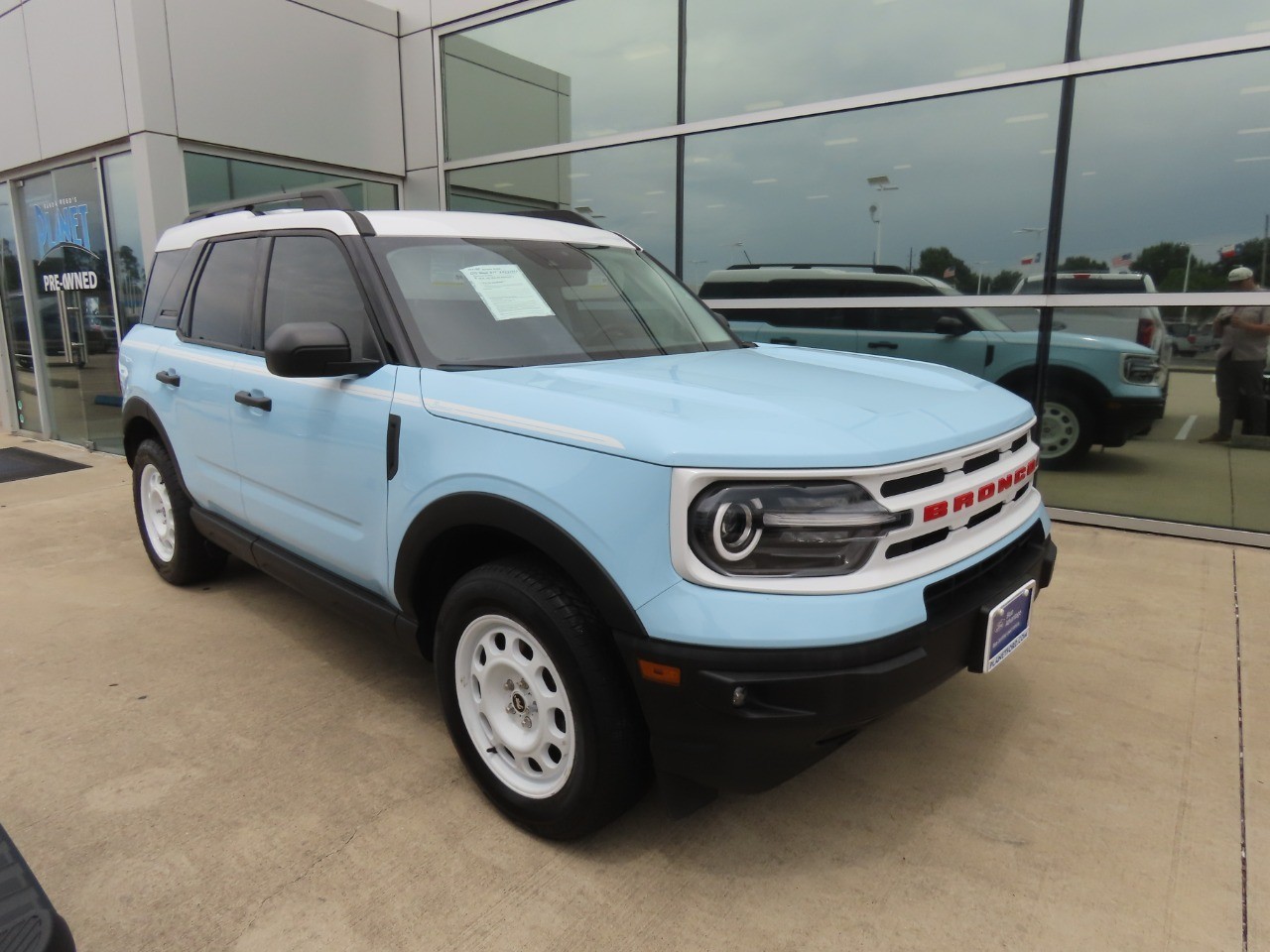 2024 Ford Bronco Sport Heritage Robins Egg Blue at Planet Ford